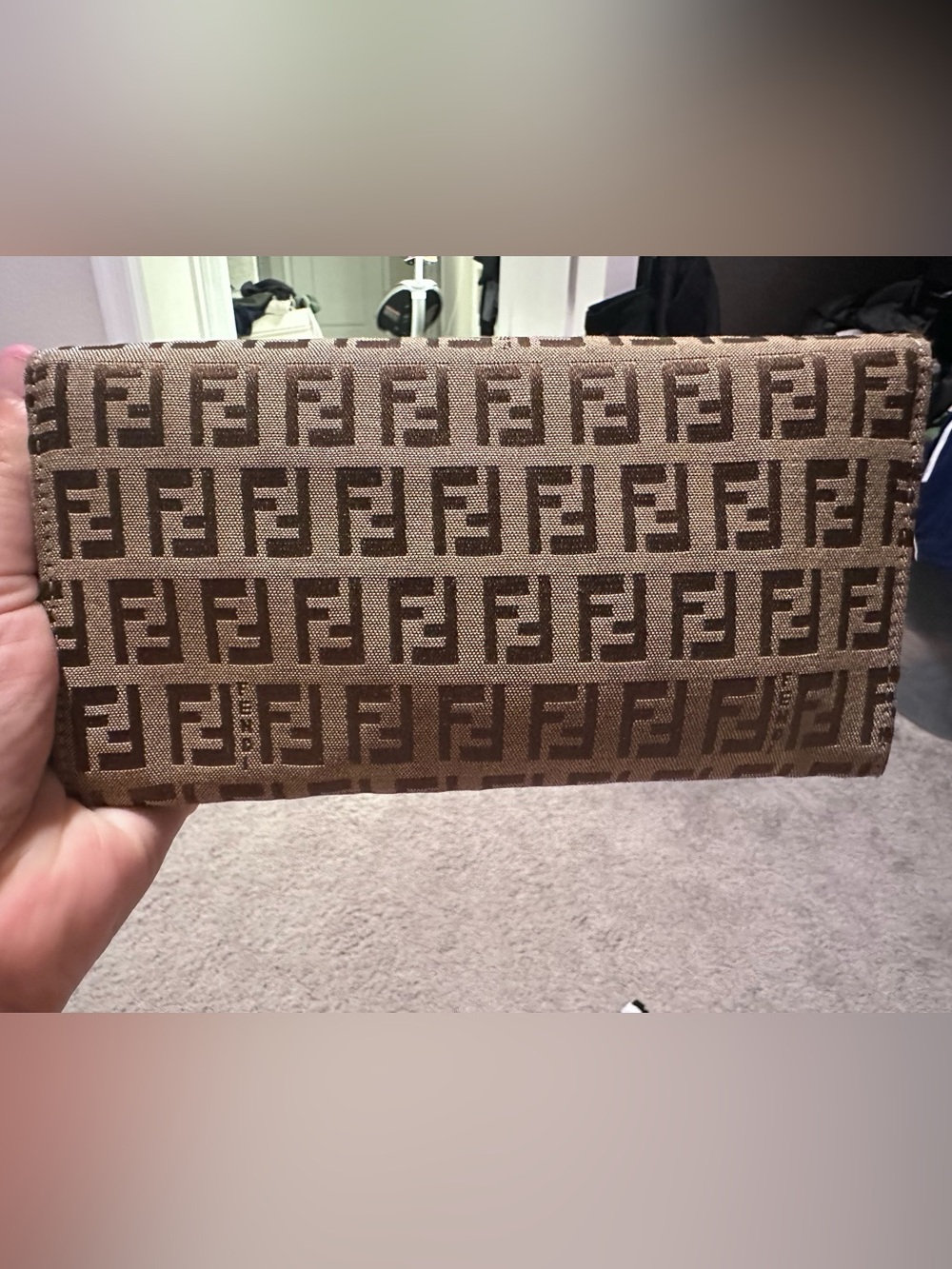 Fendi Brown Monogram Wallet
